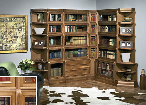 Книжные шкафы и мебель для библиотеки на заказ в Минске - Цены, Фото, Рассрочка 0%