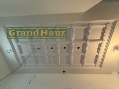 Кессонный потолок из MDF пос. Носово