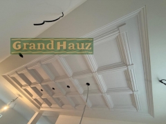 Кессонный потолок из MDF пос. Носово