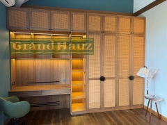 Комбинированный шкаф с рабочей зоной КП Лужки-2