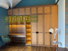 Комбинированный шкаф с рабочей зоной КП Лужки-2