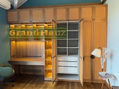 Комбинированный шкаф с рабочей зоной КП Лужки-2