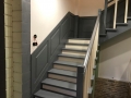 Стеновые панели на лестнице пос. Удельная